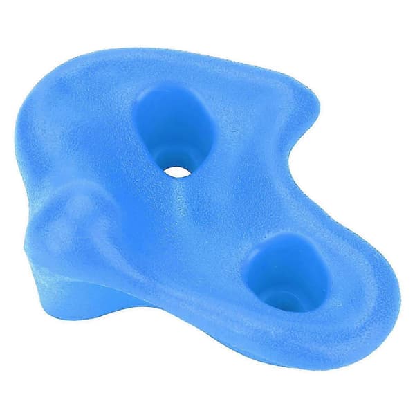 10 st plast texturerade klätterstenar väggstenar barn blandat kit bult väl Blue