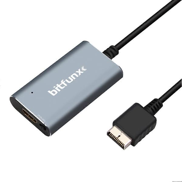 PS2 til -kompatibel konverter til PS2 PS1 1/2 spilkonsoller med RGB til YPbPr-switch