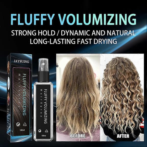 Naturlig växtprotein hårförtjockningsspray, Jy07 hårspray 2pcs