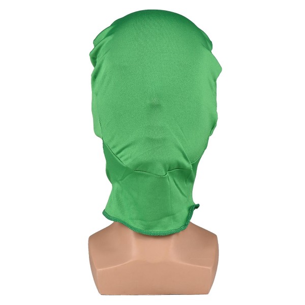 Grön Chroma Key Mask Chromakey Hood Osynliga effekter Bakgrund Chroma Keying Grön mask för green