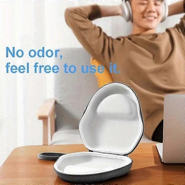 Vattentätt hårt skal för AirPods Max headsetförvaringsskydd Grey