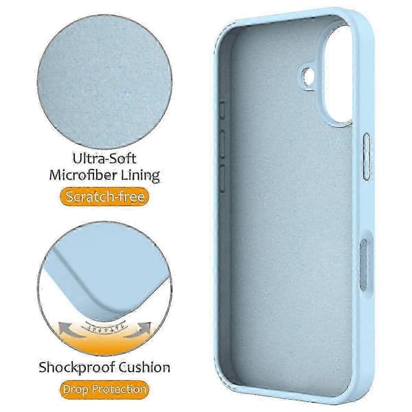 PC + silikone telefoncover med MagSafe-stativ, kompatibel med iPhone 16