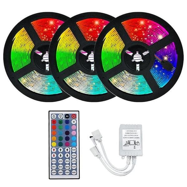 15m RGB Lysstrimmel 3528 900LED Fleksibel LED-strimmel Med 44