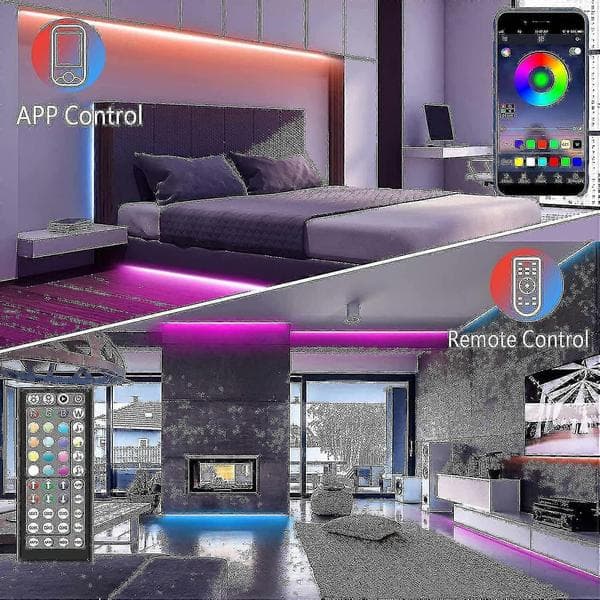20m Bluetooth RGB LED-nauhat