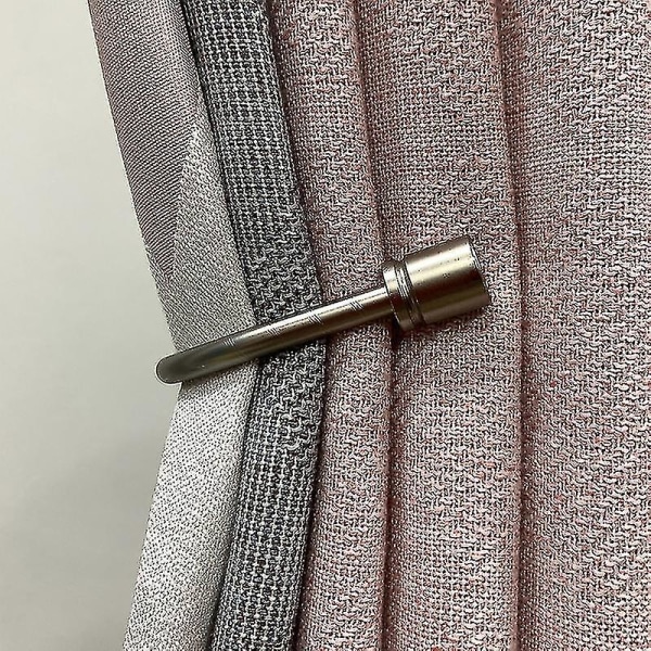 2 st U-formade väggmonterade slipshållare Black