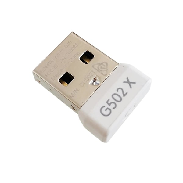 USB Dongle Signal Receiver Adapter För Logitech G502x Plus Gaming Möss Black