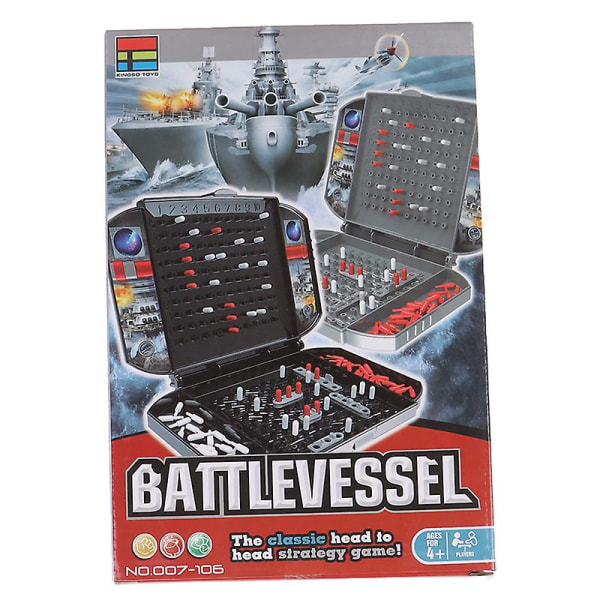 Battleship Det klassiska sjöstridsstrategin Brädspel Brädspel