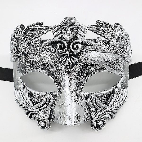 Maskerademaske for menn - Gresk Romersk Venetiansk Maske Mardi Gras Maske Gold