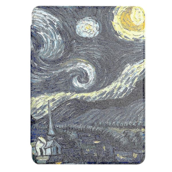 Etui til Kindle Paperwhite 6 tommer 2012,2013,2015,2016 version, Smart Wake Sleep 003 Starry Kindle 10th Gen. 2019