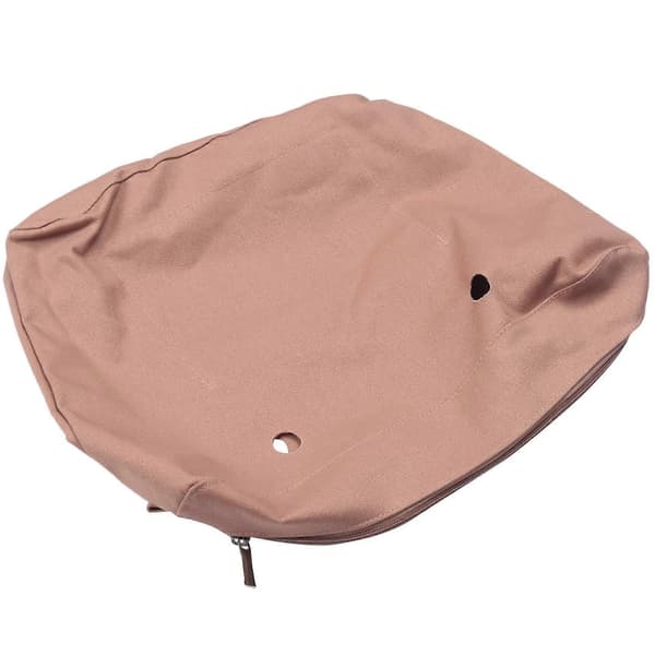 Vanntett solid lerretinnsats Innerfôr Innsats Glidelåslomme for Obag O Bag Håndveske Veske Khaki Khaki 39*12*31Cm