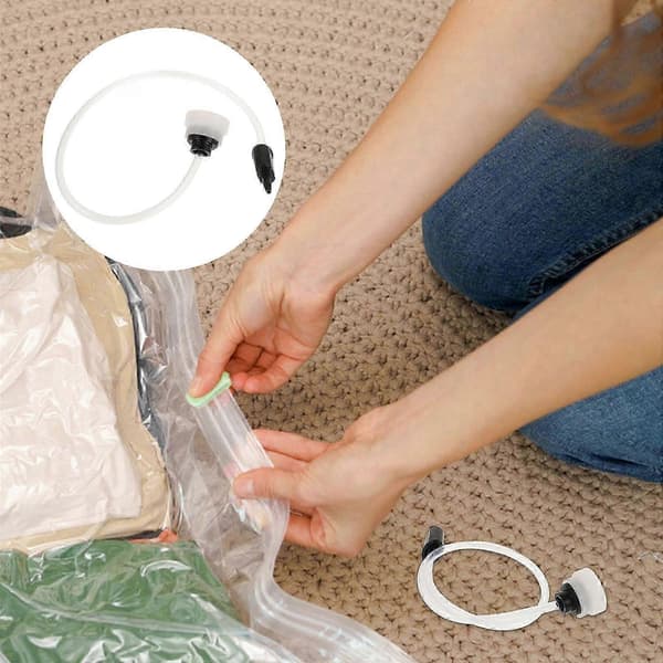 Vakuumförseglare Tillbehörsslang 49.00X3.30X3.30cm Matkonservering För Hemlagning 2st