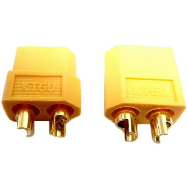 Liitinparit - 5 parin pakkaus yellow