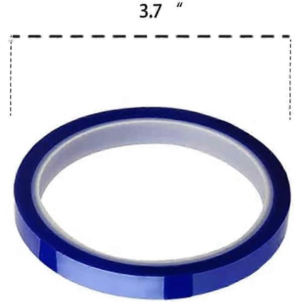 10 ruller varmetape sublimeringsemner termisk tape ingen rester tape op til 260 Celsius til varmesublimering