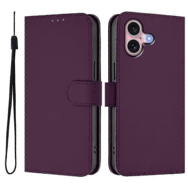 Premium Skin Feel skinnveske til iPhone 16 - Bestselgervalg