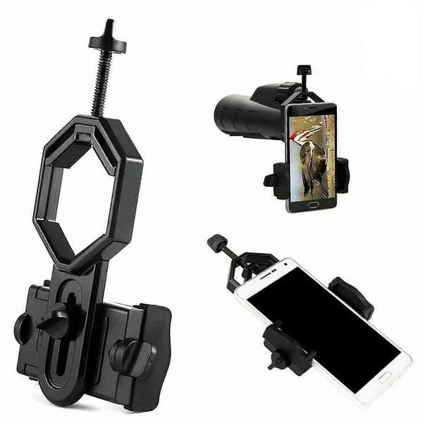 Ny Universal Teleskop Mobiltelefon Mount Adapter Til Monokulær Spotting Scope