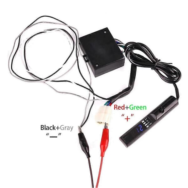 Universal 12V Turbo Timer til Universal Bil Auto LED Digital Display til Turbo & NA Turboladet Motorbeskytter Rød B