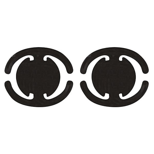 Plastmaskeholdere til skihjelm Snowboard hjelmholderclips B-Black