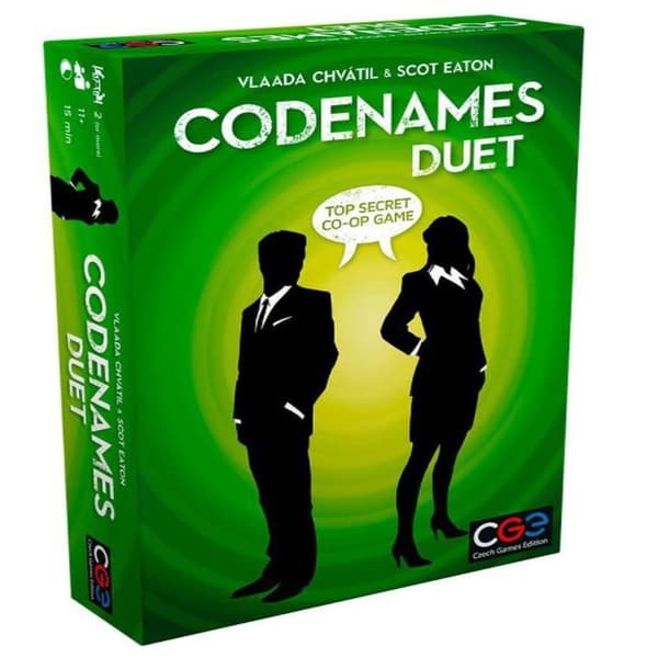 Codenames (Engelsk version) brädspel/schackspel, hemliga kodnamn, anti-mänskligheten kort Codenames (Grön)