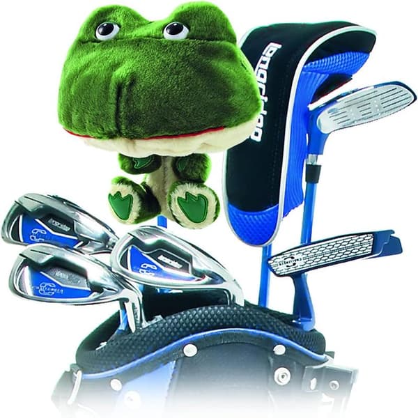 1 st grön groda - Golf headcover - Golfklubbskydd