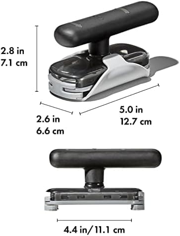 Swivel Jar Opener with Base Plate, Black