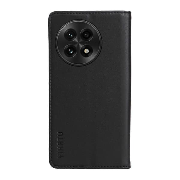 Plånboksfodral i PU-läder med ställ för OnePlus 13 Black