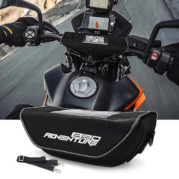 Ktm 890 Adventure R 890adv 890 2020 2021 2022 2023 moottoripyörän ohjaustangon laukku vedenpitävä ohjaustanko matkanavigointilaukku have logo