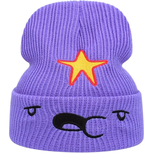 Kule Anime Beanie-luer for Voksne Menn Kvinner Morsom Hatt Tegneserie Beanie Caps for Tenåringer