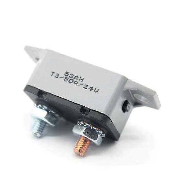 12V-24V Bil Manuell Återställningsbrytare Inline Design 50A