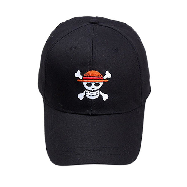 ONE PIECE -aiheinen baseball-lippis miehille ja naisille, anime-kirjailtu, säädettävä snapback-aurinkolippis, urheilu, hip hop