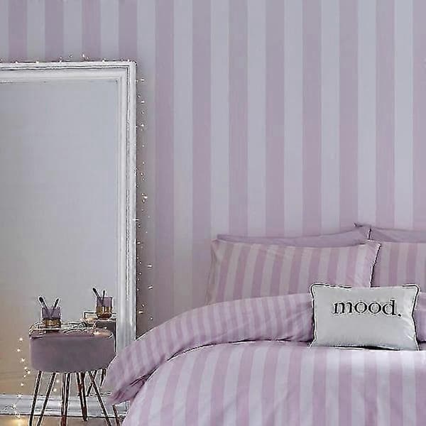 Sassy B Stripe Tease Tapet Muriva Lilla Lilla