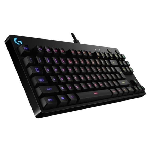 Logitech G PRO X TKL Gamingtangentbord 920-009395 – GX Red Linear, LIGHTSYNC RGB