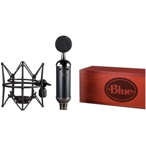 Blue Spark SL XLR Blackout - XLR-mikrofon til streaming, podcasting og studieoptagelse