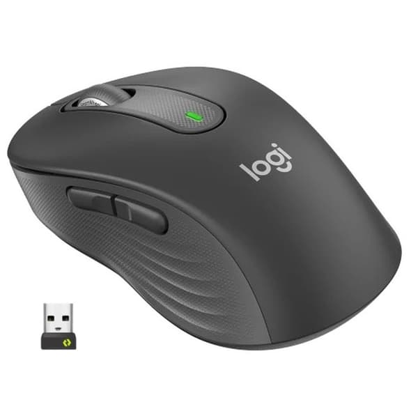 Logitech Signature M650 L Trådløs Mus (Bluetooth / USB Logi Bolt) Version til højrehåndede, størrelse L