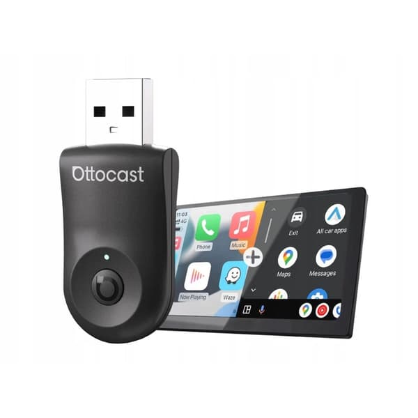 Ottocast Mini 2in1 langaton CarPlay/Android Auto -sovitin CA505-T