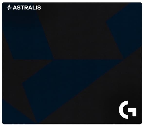 Logitech G640 Astralis Edition – Stor gaming musemåtte (turneringsudgave, OEM)