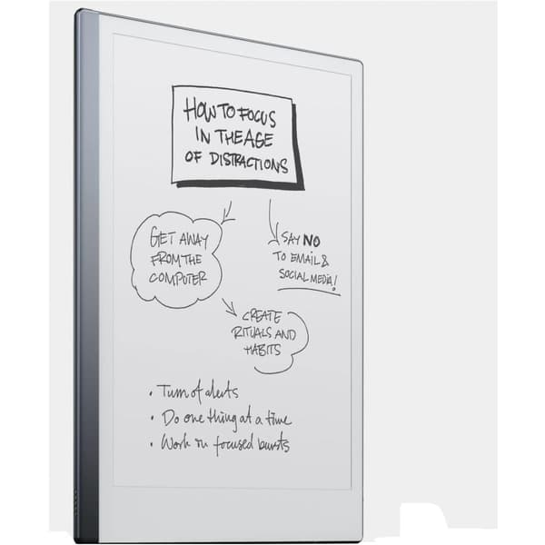 reMarkable 2 RM110 – Digital notesbog / E-bogslæser med RM310 Grey cover og Marker Plus RM212