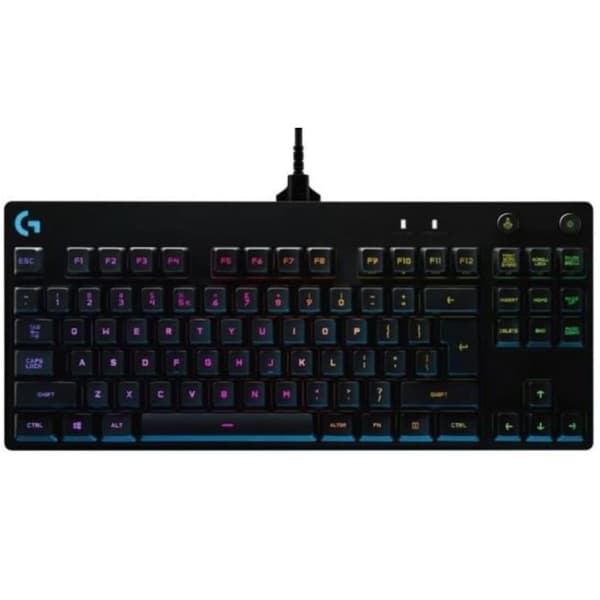 Logitech G PRO X TKL Gamingtangentbord 920-009395 – GX Red Linear, LIGHTSYNC RGB