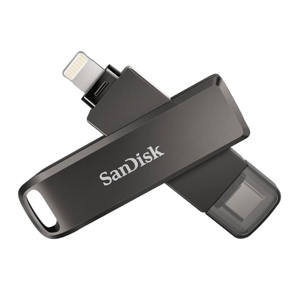 SanDisk iXpand Flash Drive Luxe 128GB Lightning / USB-C