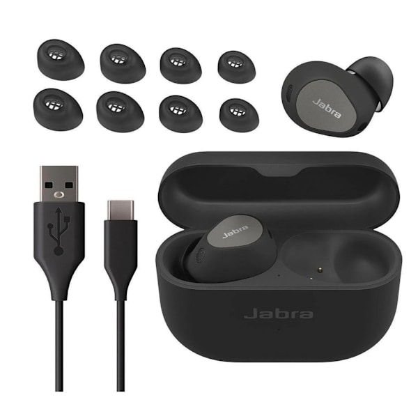Jabra Elite 10 Wireless Headphones - Titanium Black | Fyndiq