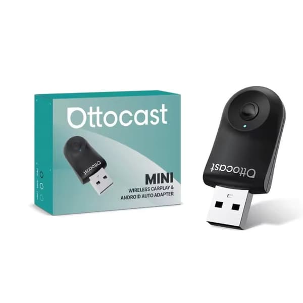 Ottocast Mini 2in1 langaton CarPlay/Android Auto -sovitin CA505-T