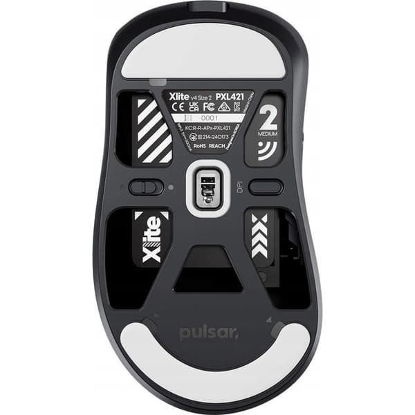 Pulsar Xlite V4 Medium – Professionel e-sport gamingmus op til 32.000 DPI