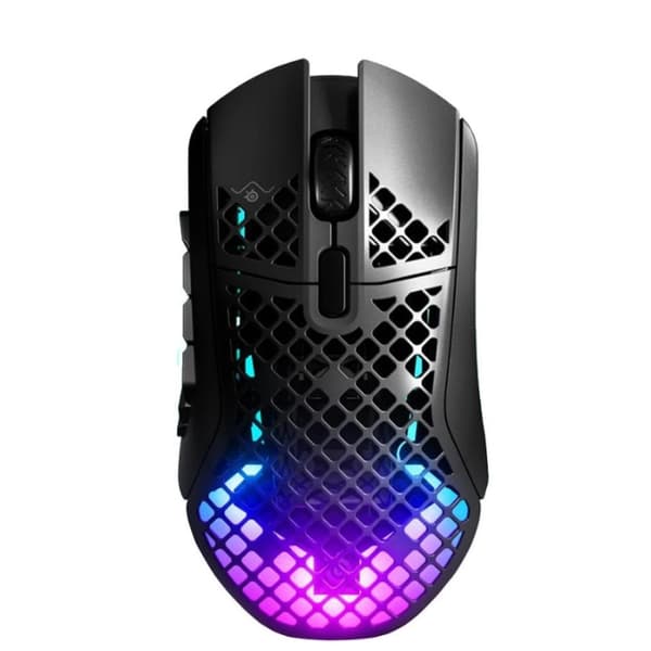 SteelSeries Aerox 9 Wireless – Ultralet MMO-gamingmus med 18 programmerbare knapper