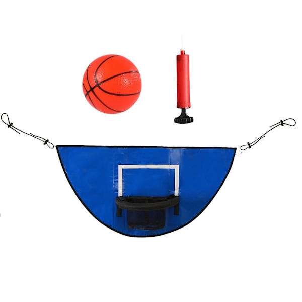 2024 Universal Mini Trampolin Basketbollskorg Lätt Att Montera Basketboll