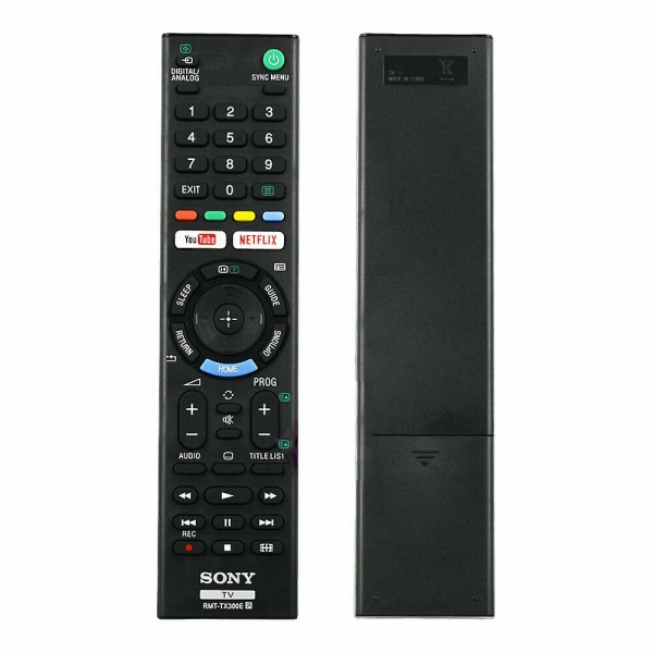 Rmt-tx300e Sony-televisioon kaukosäädin Rmttx300e Youtube Netflix [DM]