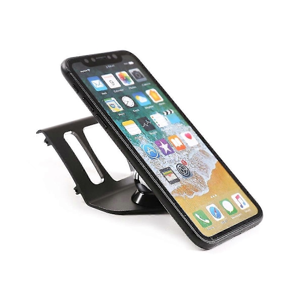 Til 5 Serie GT F11 F10 F07 2011-2017 Aluminium Legering Bil Luftventil Mobiltelefonholder Interiørformning Black