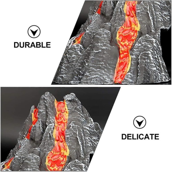Vulkanmodell Leksak Vulkanutbrott Vulkanmodell Förskole STEM-leksak För Småbarn Barn  [DmS]