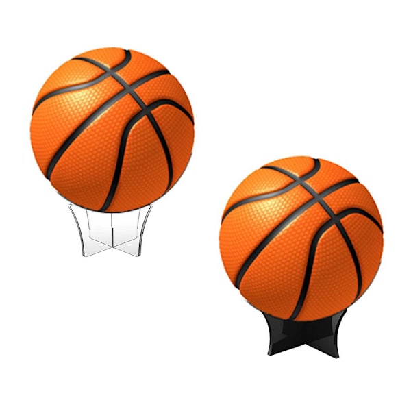 Basketball Stativ Holder Fodbold Bold Display Stativ Basketball Fodbold Stativ Transparent