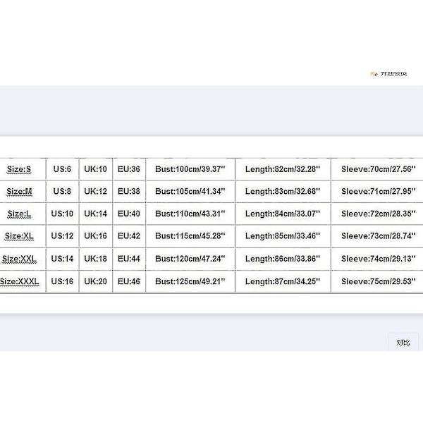 Hettekjole for kvinner, julegenser, lang ermet, avslappet genser DCLRed L