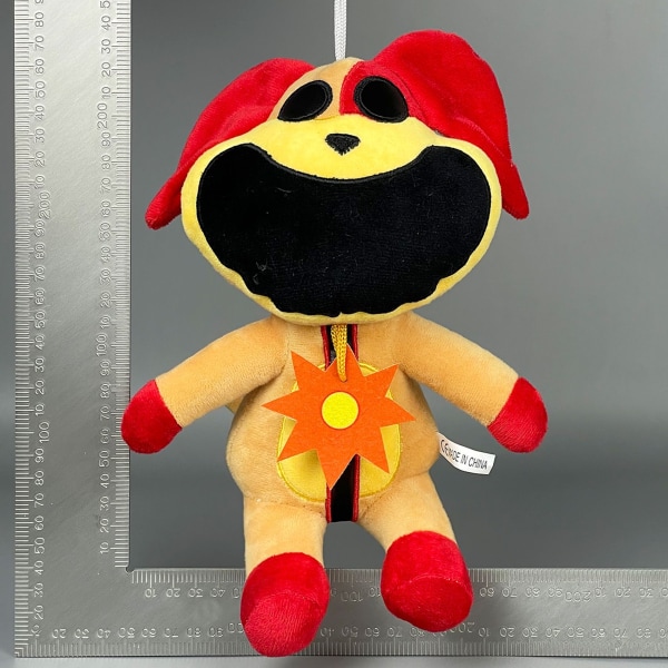 Poppy Playtime Poppy's Game 3 Smilende Critters Dukke Plys Legetøj [DB] Puppy Asahi 20cm