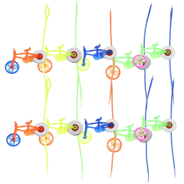 20st redskapsleksakscyklar för småbarn Fingercykelleksaker Minicykelmodeller Barnfingerleksaker [DmS] Random Color 6.5X4X1CM